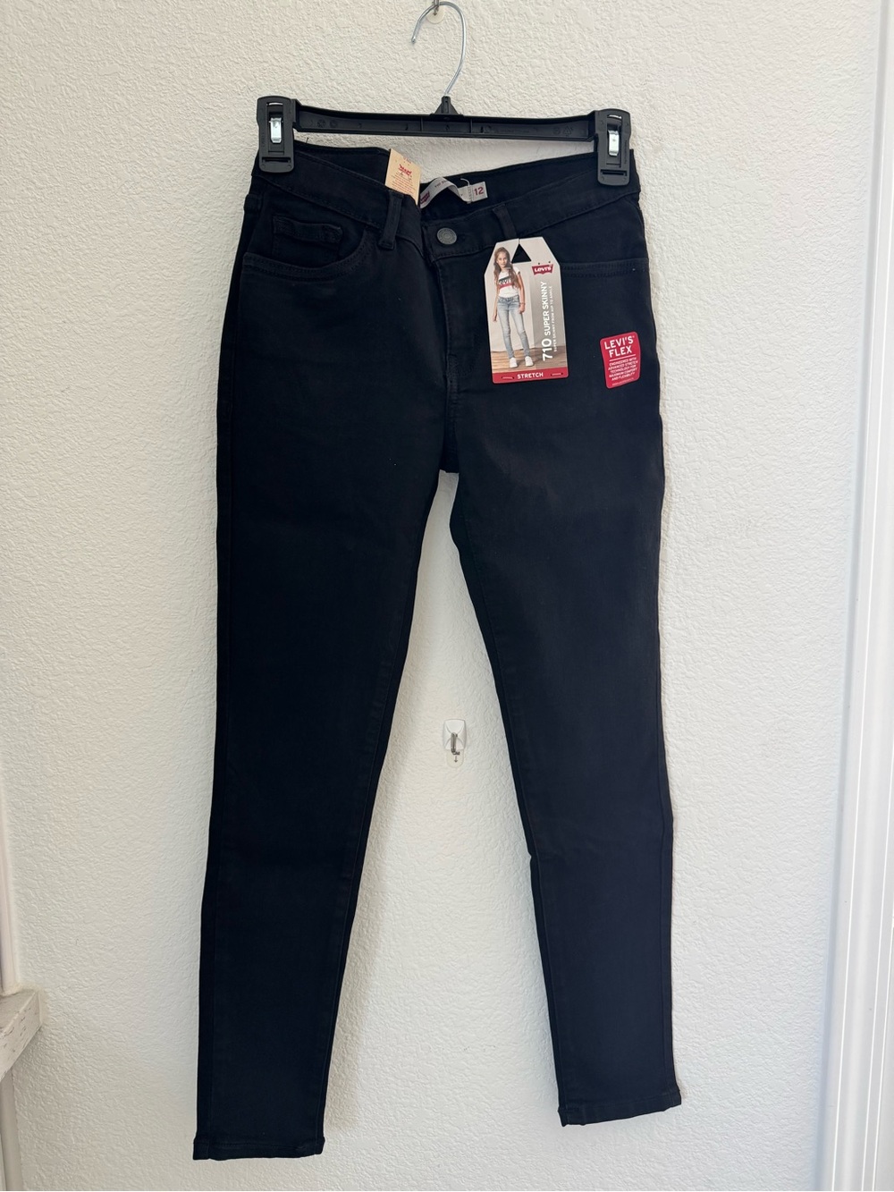 Levi's Black Girls' Skinny Jeans